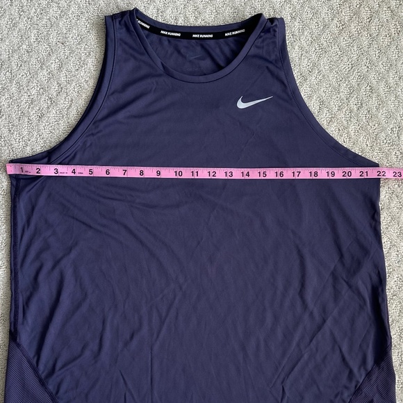 Nike Dri-Fit Women's Running Tank Top Purple/Plum XL NWT Activewear Athleisure - Picture 13 of 14